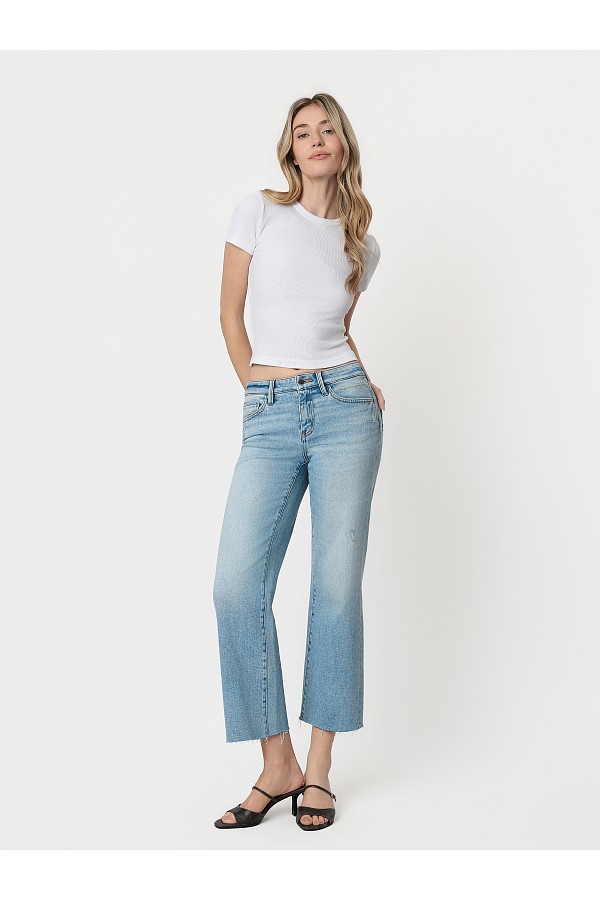 MID RISE TINTED MEDIUM LIGHT WASH C...